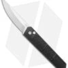 Boker Plus Kwaiken Grip Automatic Knife Black Aluminum (3.3" Satin D2)