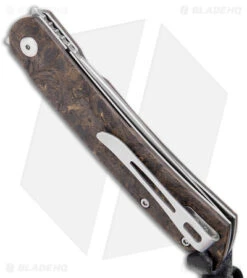 Boker Plus LFL07 Liner Lock Knife Fat Carbon Fiber (3" Satin) 01BO387 6 Boker Plus LFL07 Liner Lock Knife Fat Carbon Fiber (3" Satin) 01BO387 -Boker Boker Plus LFL07 LL Fat CF Gold Satin BHQ 146706 jr side