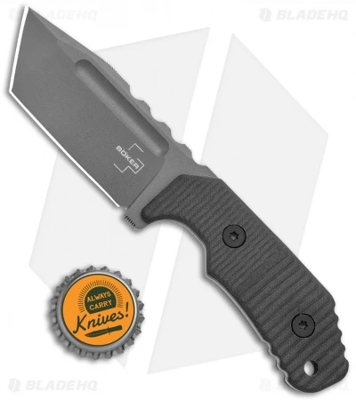 Boker Plus Little Dvalin Tanto Fixed Blade Black G-10 (3.3" Gray) 02BO034 4 Boker Plus Little Dvalin Tanto Fixed Blade Black G-10 (3.3" Gray) 02BO034 - Image 4