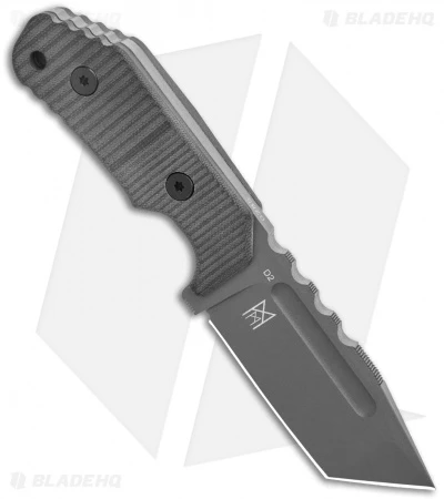 Boker Plus Little Dvalin Tanto Fixed Blade Black G-10 (3.3" Gray) 02BO034 2 Boker Plus Little Dvalin Tanto Fixed Blade Black G-10 (3.3" Gray) 02BO034 - Image 2