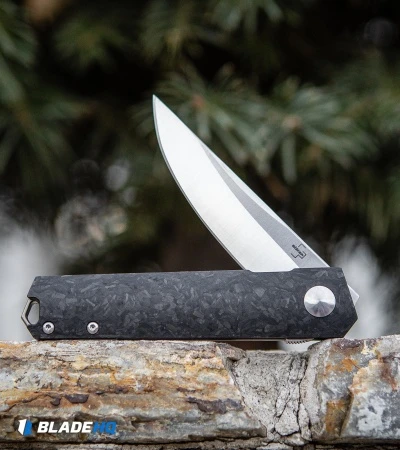 Boker Plus Kwaiken Compact Flipper Knife Marble Carbon Fiber (3" Satin) 01BO231 5 Boker Plus Kwaiken Compact Flipper Knife Marble Carbon Fiber (3" Satin) 01BO231 - Image 5