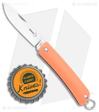 Boker Plus Mini Tech Tool 1 Slip Joint GITD Orange (2" Mirror) 01BO880 4 Boker Plus Mini Tech Tool 1 Slip Joint GITD Orange (2" Mirror) 01BO880 - Image 4