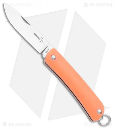 Boker Plus Mini Tech Tool 1 Slip Joint GITD Orange (2" Mirror) 01BO880 1 Boker Plus Mini Tech Tool 1 Slip Joint GITD Orange (2" Mirror) 01BO880