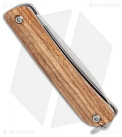 Boker Plus Mini Tech Tool 1 Slip Joint Knife Zebrawood (2" Polish) 01BO876 -Boker Boker Plus Mini Tech Tool 1 SJ Zebrawood Polish 01BO876 BHQ 101726 jr side