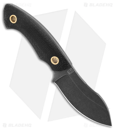 Boker Plus Nessmi Pro Exclusive Fixed Blade Knife Black Micarta (2.75" D2) 2 Boker Plus Nessmi Pro Exclusive Fixed Blade Knife Black Micarta (2.75" D2) - Image 2