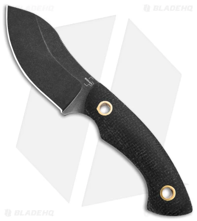 Boker Plus Nessmi Pro Exclusive Fixed Blade Knife Black Micarta (2.75" D2) 1 Boker Plus Nessmi Pro Exclusive Fixed Blade Knife Black Micarta (2.75" D2)