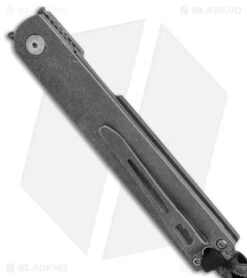 Boker Plus Nori Liner Lock Knife Titanium (3" Damascus) 01BO897DAM -Boker Boker Plus Nori Damascus BHQ 136229 td Side