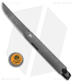 Boker Plus Nori Liner Lock Knife Titanium (3" Damascus) 01BO897DAM -Boker Boker Plus Nori Damascus BHQ 136229 td Size