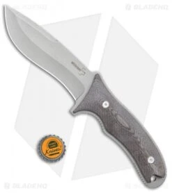 Boker Plus Orca Gen 2 Pro Fixed Blade Gray Micarta (3.375" Satin) 02BO015 -Boker Boker Plus Orca Gen 2 Pro Black G 10 Satin 02BO015 BHQ 105733 jr bottlecap