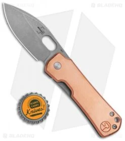 Boker Plus Panchenko Gust Frame Lock Knife Copper (2.9" Stonewash) 01BO146 -Boker Boker Plus Panchenko Gust FL Copper SW 01BO146 BHQ 125037 jr bottlecap