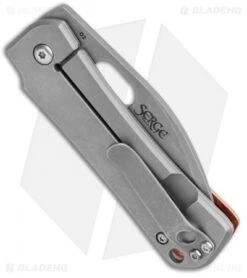 Boker Plus Panchenko Gust Frame Lock Knife Copper (2.9" Stonewash) 01BO146 -Boker Boker Plus Panchenko Gust FL Copper SW 01BO146 BHQ 125037 jr side