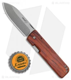 Boker Plus Panchenko Lancer 42 Frame Lock Knife Cocobolo (2.75" SW) 01BO468 -Boker Boker Plus Panchenko Lancer 42 Frame Lock Knife Cocobolo 2.75in SW 01BO468 BHQ 111594 LS Bottlecap
