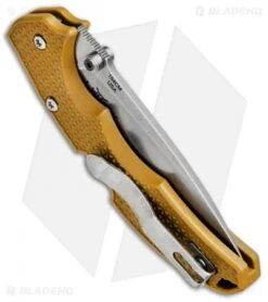 Boker Plus Patriot Lock Back Knife Coyote Brown GFN (3.4" Stonewash) 01BO373 -Boker Boker Plus Patriot LB Coyote Brown GFN SW 01BO373 BHQ 35803 jr side