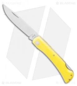 Boker Plus Rangebuster Junior 2.0 Lockback Knife Yellow Poly (3" Satin) 01BO173
