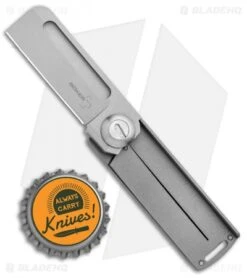 Boker Plus Rocket Titan Liner Lock Knife Titanium (2.1" Bead Blast) 01BO264 -Boker Boker Plus Rocket Titan LL Ti BB 01BO264 BHQ 95858 jr bottlecap