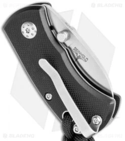 Boker Plus Rockhopper Liner Lock Knife Black G-10 (1.6" Satin) -Boker Boker Plus Rockhopper LL Black G 10 01BO317 BHQ 118387 jr side