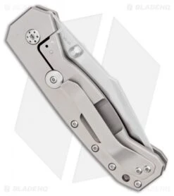 Boker Plus Scoundrel 2nd Gen. Frame Lock Knife Titanium (3.25" Satin) 01BO761 -Boker Boker Plus Scoundrel 2nd Gen Ti Satin 01BO761 BHQ 80771 jr side
