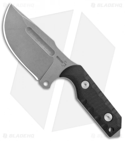 Boker Plus Small Beowulf Fixed Blade Knife Black G-10 (3" Satin) 02BO023 1 Boker Plus Small Beowulf Fixed Blade Knife Black G-10 (3" Satin) 02BO023