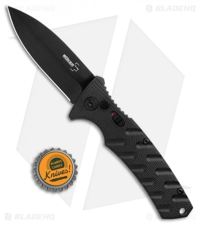 Boker Plus Strike Dagger Automatic Knife Black (3.25" Black D2) 4 Boker Plus Strike Dagger Automatic Knife Black (3.25" Black D2) - Image 4