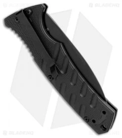 Boker Plus Strike Dagger Automatic Knife Black (3.25" Black D2) 6 Boker Plus Strike Dagger Automatic Knife Black (3.25" Black D2) -Boker Boker Plus Strike Dagger Auto Black Black 01BO428NSOI BHQ 97035 jr side