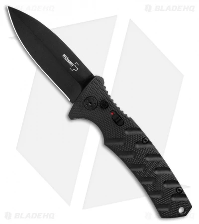 Boker Plus Strike Dagger Automatic Knife Black (3.25" Black D2) 1 Boker Plus Strike Dagger Automatic Knife Black (3.25" Black D2)