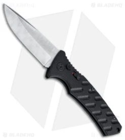 Boker Plus Strike Drop Point Automatic Knife (3.25" Damascus)