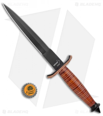 Boker Plus V-42 Devil's Brigade Fixed Blade Knife Leather (7" Black) 02BO1942 5 Boker Plus V-42 Devil's Brigade Fixed Blade Knife Leather (7" Black) 02BO1942 - Image 5