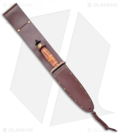 Boker Plus V-42 Devil's Brigade Fixed Blade Knife Leather (7" Black) 02BO1942 3 Boker Plus V-42 Devil's Brigade Fixed Blade Knife Leather (7" Black) 02BO1942 - Image 3