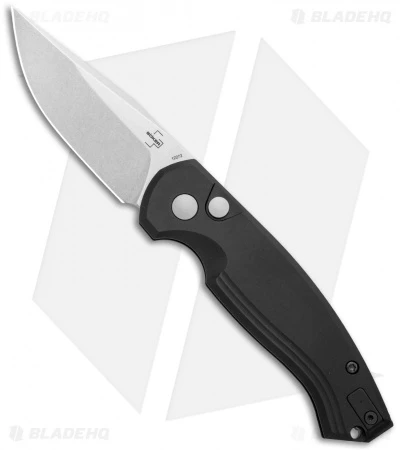 Boker Plus Vox Karakurt Automatic Knife Black Aluminum (3" Stonewash) 01BO363 1 Boker Plus Vox Karakurt Automatic Knife Black Aluminum (3" Stonewash) 01BO363