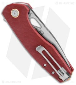 Boker Plus Voxnaes Little Friend Liner Lock Knife Burgundy G-10 (3" Satin S35VN) -Boker Boker Plus Voxnaes Little Friend LL Burgundy G 10 Satin BHQ 146703 jr side