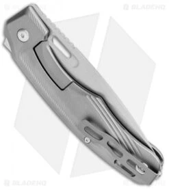 Boker Plus Warbird Liner Lock Knife Aluminum (3.6" Stonewash) 01BO749 6 Boker Plus Warbird Liner Lock Knife Aluminum (3.6" Stonewash) 01BO749 -Boker Boker Plus Warbird LL Aluminum SW 01BO749 BHQ 111232 jr side