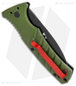 Boker Warhawk Strike Dagger Automatic Knife Black (3.25" Black D2) 6 Boker Warhawk Strike Dagger Automatic Knife Black (3.25" Black D2) -Boker Boker Plus Warhawk Strike Dagger Auto Green Black BHQ 113922 jr side