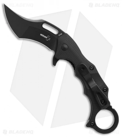 Boker Plus Wildcat Karambit Liner Lock Flipper Knife (2.8" Black) 01BO769 1 Boker Plus Wildcat Karambit Liner Lock Flipper Knife (2.8" Black) 01BO769