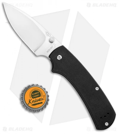 Boker Plus Xs Slip Joint Knife Black G-10 (3.125 Satin) 01BO533 4 Boker Plus Xs Slip Joint Knife Black G-10 (3.125 Satin) 01BO533 - Image 4