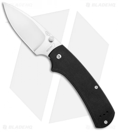 Boker Plus Xs Slip Joint Knife Black G-10 (3.125 Satin) 01BO533 1 Boker Plus Xs Slip Joint Knife Black G-10 (3.125 Satin) 01BO533