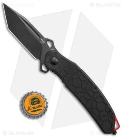 Boker Plus Yokai Liner Lock Knife Non-Slip Black (3.75" Black) 01BO151 -Boker Boker Plus Yokai LL Non Slip Black Black BHQ 125041 jr bottlecap