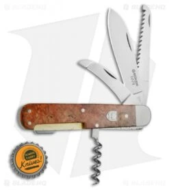 Boker Quadro 1674 Pocket Knife 4.375" Amboina Root Wood 110545 7 Boker Quadro 1674 Pocket Knife 4.375" Amboina Root Wood 110545 -Boker Boker Quadro 1674 Amboina Root Wood 110545 BHQ 71015 jr bottlecap