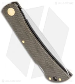 Boker Rangebuster Lockback Knife Green Linen Micarta (3" Satin) 111914 6 Boker Rangebuster Lockback Knife Green Linen Micarta (3" Satin) 111914 -Boker Boker Rangebuster LB Green Linen Micarta Satin 111914 BHQ 118359 jr side