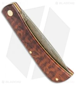 Boker Rangebuster Slip Joint Knife Snakewood (3" Damascus) 6 Boker Rangebuster Slip Joint Knife Snakewood (3" Damascus) -Boker Boker Rangebuster SJ Snakewood Damascus 01RY141DAM BHQ 111688 jr side