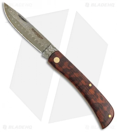 Boker Rangebuster Slip Joint Knife Snakewood (3" Damascus) 1 Boker Rangebuster Slip Joint Knife Snakewood (3" Damascus)