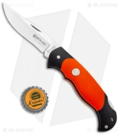 Boker Scout Lightweight Lockback Knife Orange G-10 (3.1" Satin) 112087 -Boker Boker Scout Lightweight LB Orange G 10 Satin 112087 BHQ 98571 jr bottlecap