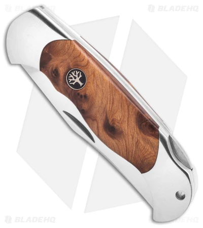 Boker Scout Lockback Pocket Knife Thuya Wood (3.125" Satin) 112002TH 2 Boker Scout Lockback Pocket Knife Thuya Wood (3.125" Satin) 112002TH - Image 2