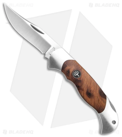 Boker Scout Lockback Pocket Knife Thuya Wood (3.125" Satin) 112002TH 1 Boker Scout Lockback Pocket Knife Thuya Wood (3.125" Satin) 112002TH