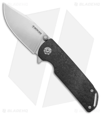 Boker Sherman EDC Frame Lock Knife Marble Carbon Fiber (2.9" MagnaCut) 110665 1 Boker Sherman EDC Frame Lock Knife Marble Carbon Fiber (2.9" MagnaCut) 110665