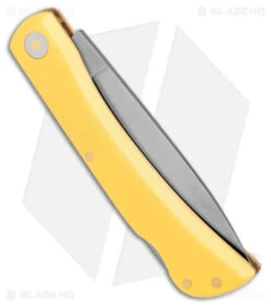Boker Small Range Buster Lockback Knife Yellow Delrin (2.9" Satin) 110865 6 Boker Small Range Buster Lockback Knife Yellow Delrin (2.9" Satin) 110865 -Boker Boker Small Range Buster Lockback Knife Yellow Delrin Satin BHQ 146770 td side