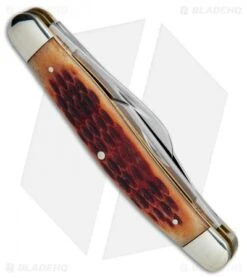 Boker Stockman Knife 4" Brown Jigged Bone 110726 6 Boker Stockman Knife 4" Brown Jigged Bone 110726 -Boker Boker Stockman 4in Brown Jigged Bone BO110726 BHQ 40070 jr side