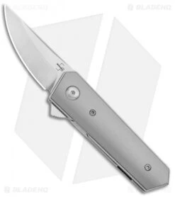 Boker Stubby Kwaiken Exclusive Flipper Knife Titanium (2" Satin)