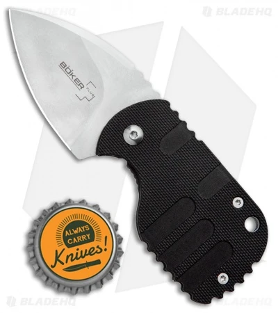 Boker Subcom Friction Folder Black G-10 (2.25" Stonewash) 01BO610 5 Boker Subcom Friction Folder Black G-10 (2.25" Stonewash) 01BO610 - Image 5