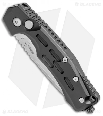 Boker Thunder Storm Automatic Knife Black (2.875" Satin AUS-8) 2 Boker Thunder Storm Automatic Knife Black (2.875" Satin AUS-8) - Image 2