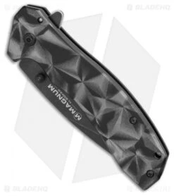 Boker Topographic Frame Lock Knife (3.2" Black Stonewash) 01MB636 6 Boker Topographic Frame Lock Knife (3.2" Black Stonewash) 01MB636 -Boker Boker Topographic Stainless Steel SW BHQ 86590 er spine